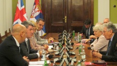 27 September 2017  The delegation of the Foreign Affairs Committee in meeting with the delegation of the International Relations Committee of the UK Parliament’s House of Lords
